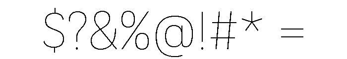 AdaptVar Roman Font OTHER CHARS