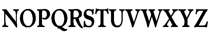 Administer CondensedBold Font UPPERCASE