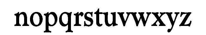 Administer CondensedBold Font LOWERCASE