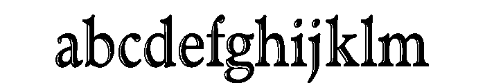 Administer CondensedHandtooled FONT