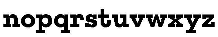 Adrianoetc Bold Font LOWERCASE