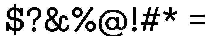 Adrianoetc Book Font OTHER CHARS