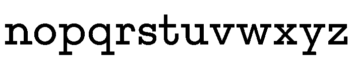 Adrianoetc Book Font LOWERCASE