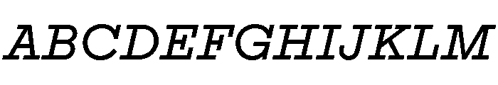 Adrianoetc Bookitalic Font UPPERCASE