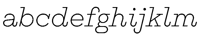 Adrianoetc Extralightitalic FONT