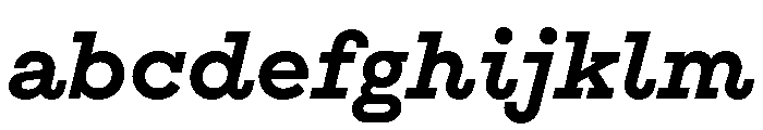 Adrianoetc Semibolditalic FONT