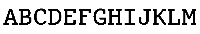 Advocat Bold Font UPPERCASE