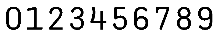 Advocat Medium Font OTHER CHARS