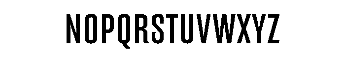 Advocate14CondReg Font LOWERCASE