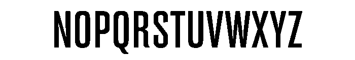 Advocate15CondMed Font UPPERCASE