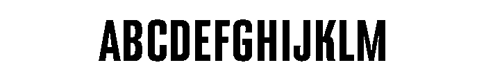 Advocate16CondBold FONT