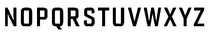 Advocate35NarrMed Font UPPERCASE