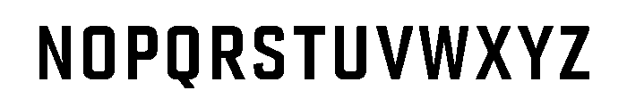 Advocate35NarrMed Font LOWERCASE