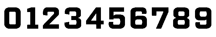 Advocate56WideBold Font OTHER CHARS