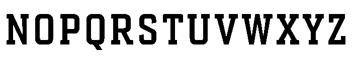 AdvocateSlab35NarrMed Font UPPERCASE