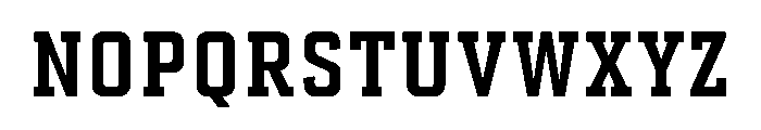 AdvocateSlab35NarrMed Font LOWERCASE