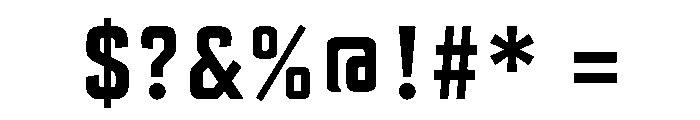 AdvocateSlab36NarrBold Font OTHER CHARS