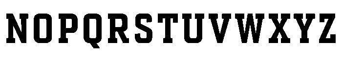 AdvocateSlab36NarrBold Font UPPERCASE