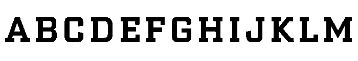 AdvocateSlab55WideMed Font UPPERCASE