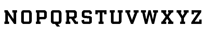 AdvocateSlab55WideMed Font UPPERCASE