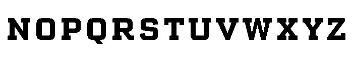 AdvocateSlab55WideMed Font LOWERCASE