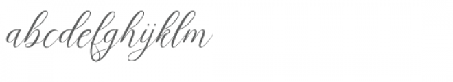 Adeline Font LOWERCASE