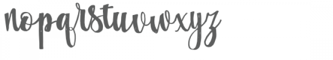 Adellicia Font LOWERCASE