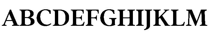 Addington Demi Bold Font UPPERCASE