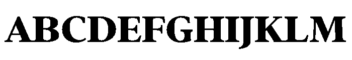 Addington Extra Bold Font UPPERCASE