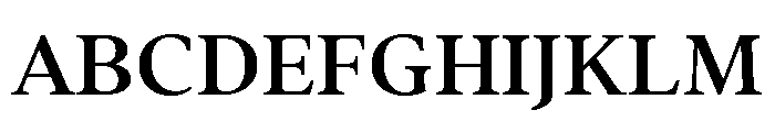 Addington Medium Font UPPERCASE