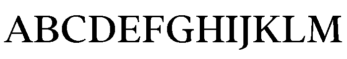 Addington Regular Font UPPERCASE