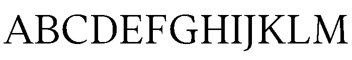 Addington Thin Font UPPERCASE