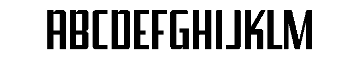 Addressotype Regular Font UPPERCASE
