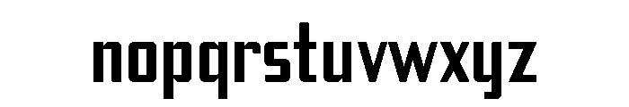 Addressotype Regular Font LOWERCASE