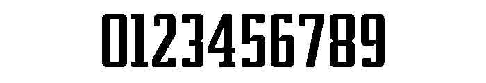 Addressotype Slab Solid Font OTHER CHARS