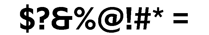 Adjunct Bold Font OTHER CHARS
