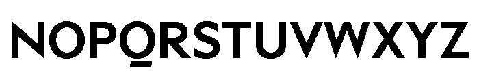 Adjunct Bold Font UPPERCASE