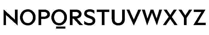 Adjunct Medium Font UPPERCASE