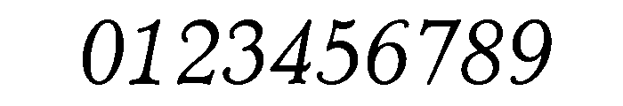 Administer Book Italic Font OTHER CHARS