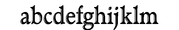 Administer Condensed Handtooled FONT