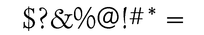 Administer Light Font OTHER CHARS