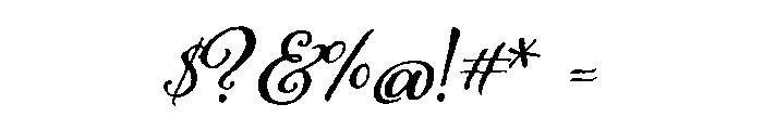 Adorn Bouquet Regular Font OTHER CHARS