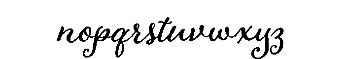 Adorn Bouquet Regular Font LOWERCASE