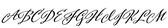 Adorn Coronet Smooth Font UPPERCASE