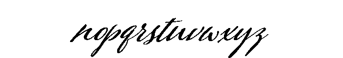 Adorn Coronet Smooth Font LOWERCASE