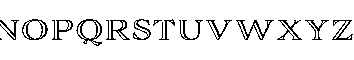 Adorn Engraved Expanded Smooth Font UPPERCASE