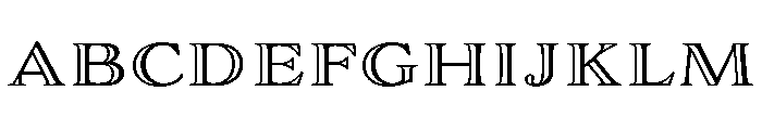 Adorn Engraved Expanded Smooth FONT