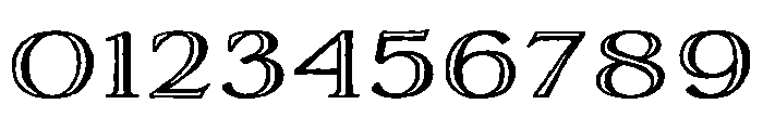 Adorn Engraved Expanded Font OTHER CHARS
