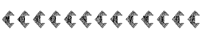 Adorn Monogram Duo Smooth Font LOWERCASE
