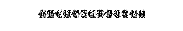 Adorn Monogram Trio Smooth FONT